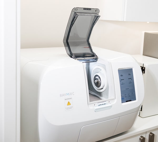 Same-Day CEREC Crowns Designed Just for You. CEREC machine at Blu Dental office