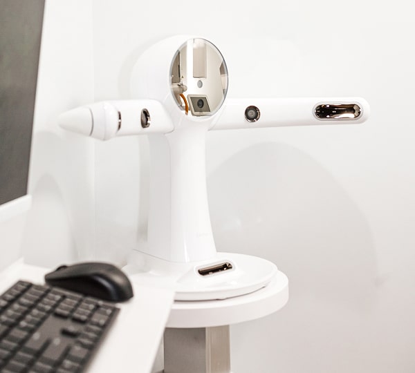 No More Goopy Impressions—Just 3D Comfort. Digital dental Scanner at Blu Dental hi-tech office
