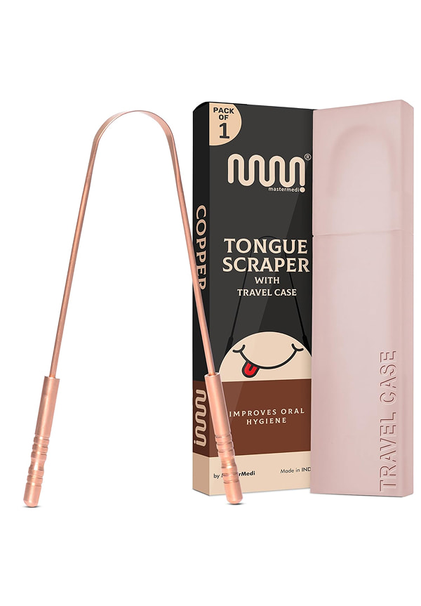 Pure Copper Tongue Scraper